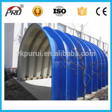 Screw Jointed Metal Arch Roof Color Steel Sheet